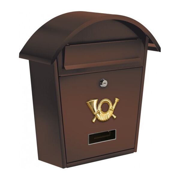 Vorel Skrzynka na listy 380x320x105mm brązowa (78587) 3056187 5906083785870