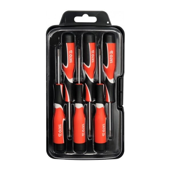 Yato Wkrętaki precyzyjne kpl. 6sztuk: torx T5,T6,T7,T8, T9,T10 (YT-25862) 3058439 5906083258626