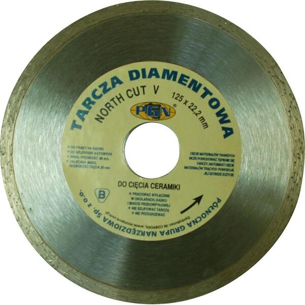 IN CORPORE Tarcza diamentowa 230x22,2mm NORTH CUT V - 05150 3081082 5908313419234