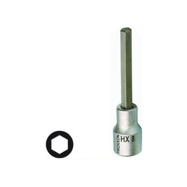 Proxxon Nasadka trzpieniowa imbusowa hex 1/2" H6 x 100mm długa (PR23475) 3083481 4006274234758