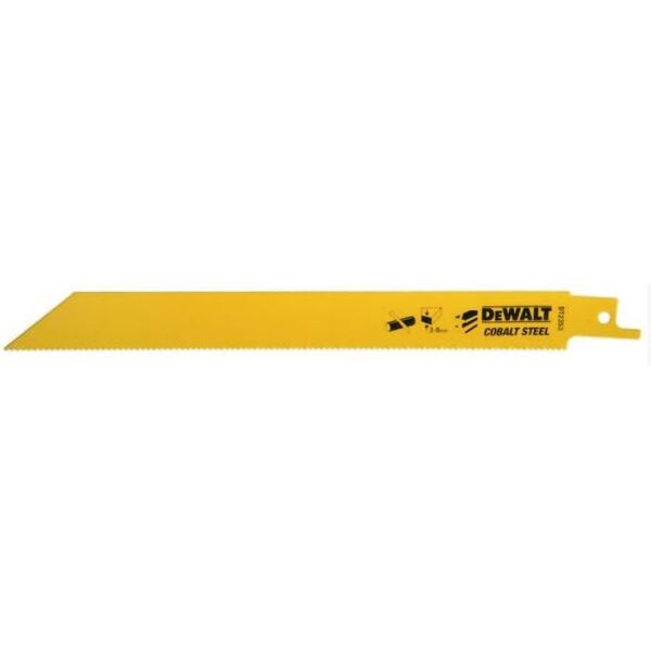 Dewalt Brzeszczoty do metalu ze stali kobaltowej 203mm podziałka zębów 1.8mm - DT2323 3094252 5035048034101