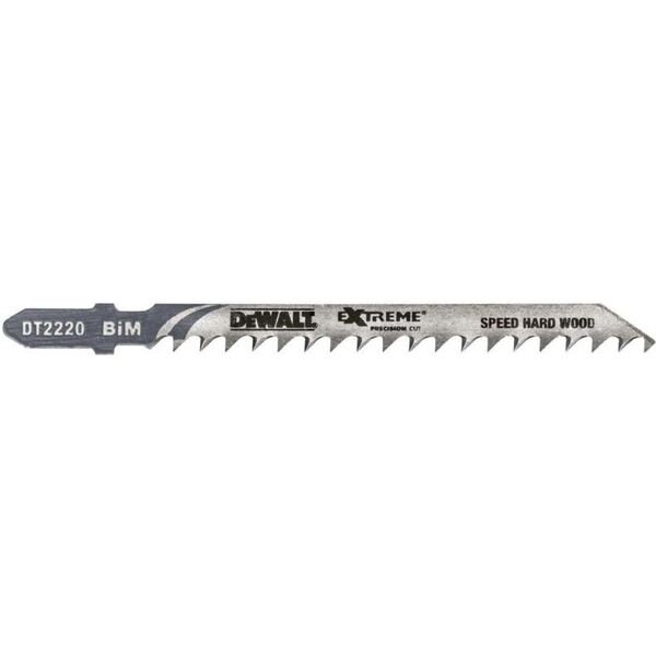 Dewalt DEWALT Brzeszczoty XPC do wyrzynarek (uchwyt T 100X75/60 podz. 4,0| opak.3szt czyste, szybkie cięcie) - DT2220-QZ 3096487 5035048075128