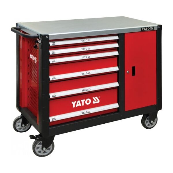 Wózek narzędziowy Yato 2 półki 6 szuflad  (YT-09002) 3096724 5906083090028