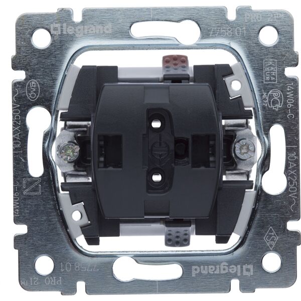 Legrand Łącznik podtynkowy 1-biegunowy mechanizm (775801) 3108849 3245067758014