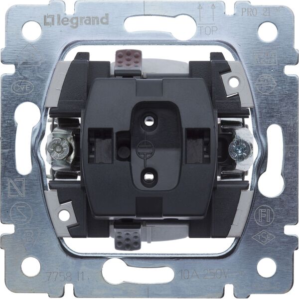 Legrand Przycisk p/t pojedynczy mechanizm Sistena Life - 775811 3108879 3245067758113