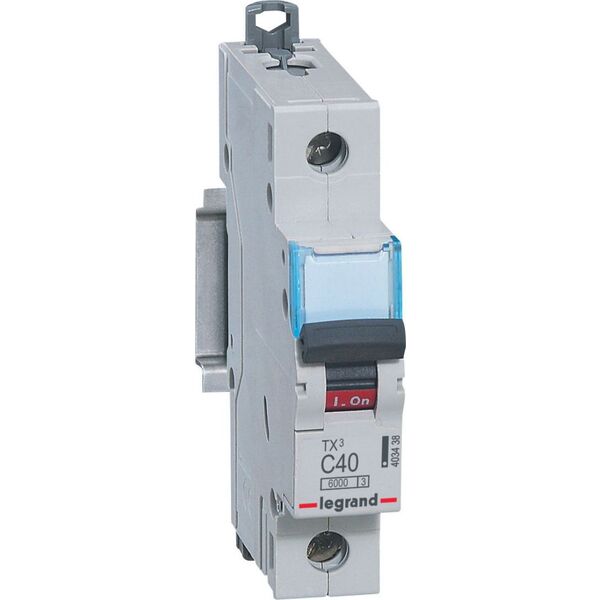 Legrand Wyłącznik nadprądowy s 301 1P C 40A 6000A - 403438 3108920 3414970388407