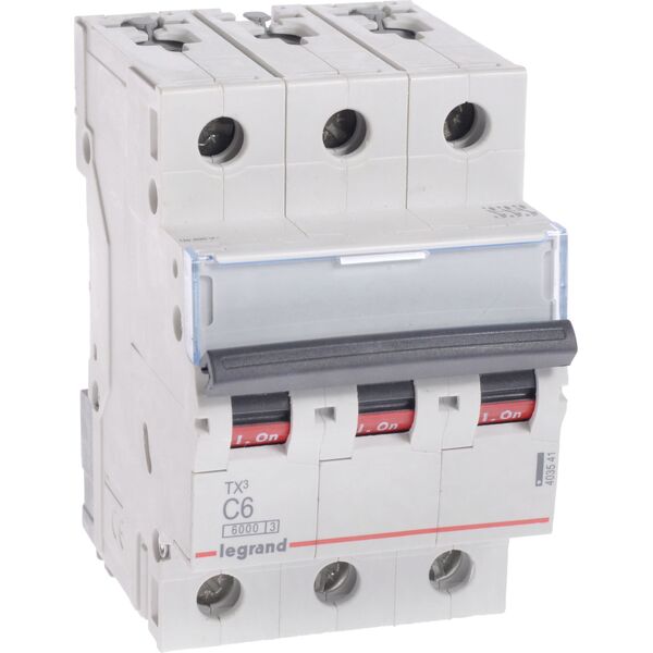 Legrand Wyłącznik nadprądowy S303 C6 TX3 6A 6kA 403541 3108935 3414970389459