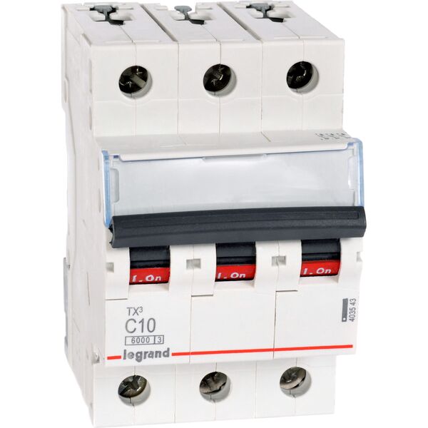 Legrand Wyłącznik nadprądowy S303 C10 TX3 10A 6kA 403543 3108936 3245066056487