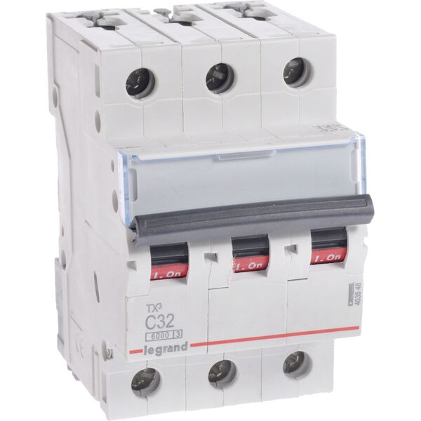 Legrand Wyłącznik nadprądowy S303 C32 TX3 32A 6kA (403548) 3108940 3245066056531