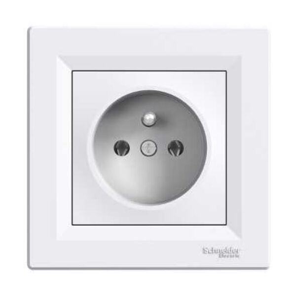 Schneider Electric Gniazdo pojedyncze z/u białe (EPH2800121) 3107434 3606480525919