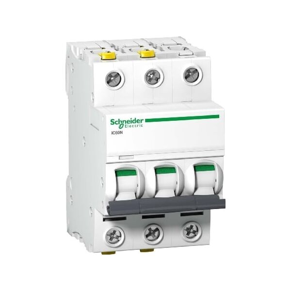 Schneider Electric Wyłącznik nadprądowy 3P B 50A 6kA AC iC60N - A9F03350 3107068 3606480439971