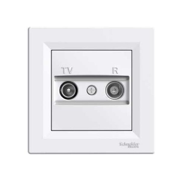 Schneider Electric Gniazdo antenowe RTV końcowe 1dB białe - EPH3300121 3107268 3606480526404