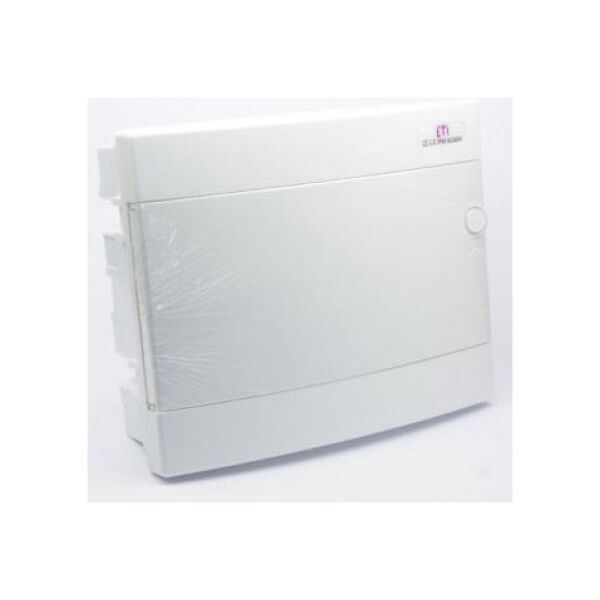 Eti-Polam Rozdzielnica podtynkowa ECM2x18PO-s 2x18M IP40 drzwi białe 001101088 3106914 3838895617037