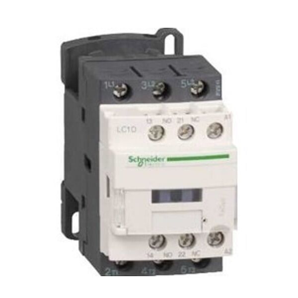Schneider Stycznik mocy 3P 9A 24V DC 1Z 1R - LC1D09BD 3107162 3389110353075