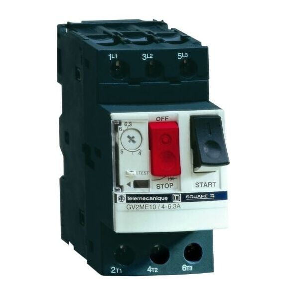Schneider Wyłącznik silnikowy 3P 1,5kW 2,5-4A - GV2ME08 3107365 3389110343090