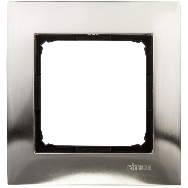 Kontakt-Simon Ramka pojedyncza SIMON54 uniwersalna inox - DR1/61 3108070 5902787827205