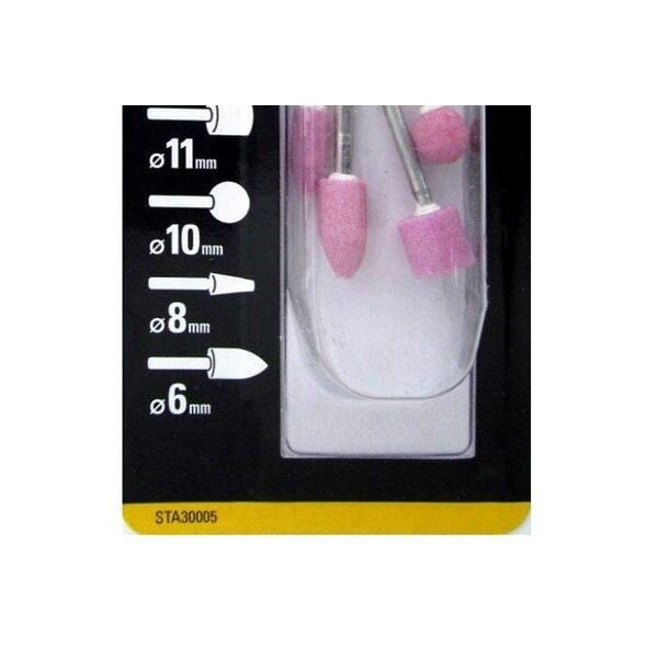 Stanley Trzpienie szlifierskie komplet 4szt. (STA30005) 3102189 5035048373408