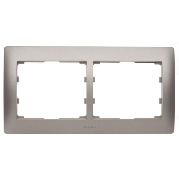 Legrand Ramka podwójna Sistena Life titan 771402 3109004 3245067714027
