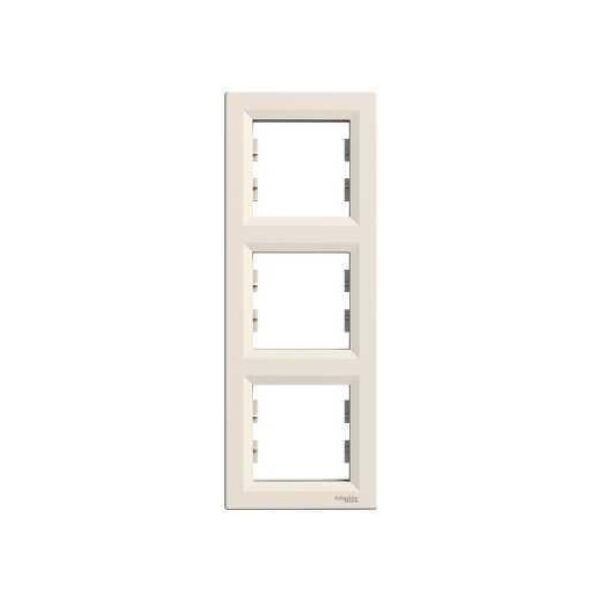 Schneider Electric Ramka potrójna Asfora kremowa EPH5810323 3109928 3606480527371