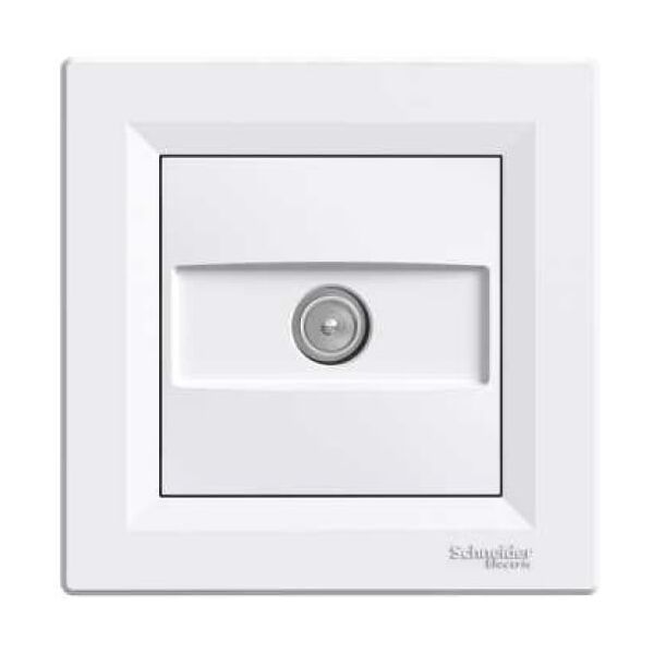 Schneider Electric Gniazdo antenowe ASFORA TV końcowe 1dB białe - EPH3200121 3109878 3606480526329