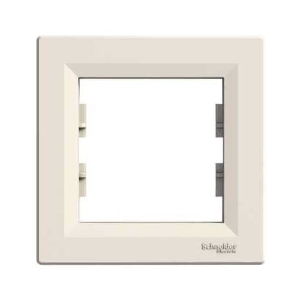 Schneider Electric Ramka pojedyncza Asfora kremowa EPH5800123 3109934 3606480527173