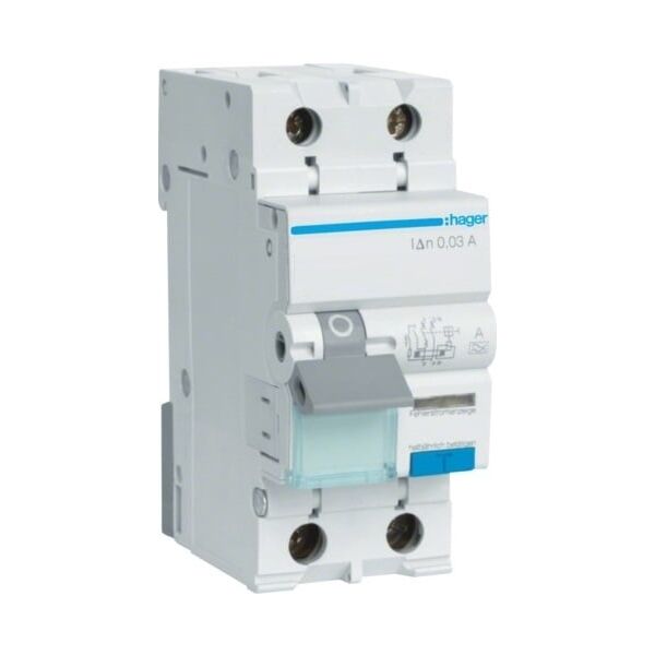 Hager Wyłącznik różnicowo-nadprądowy 1+N 10A C 0,03A AC ADC960D 3111181 3250611010876