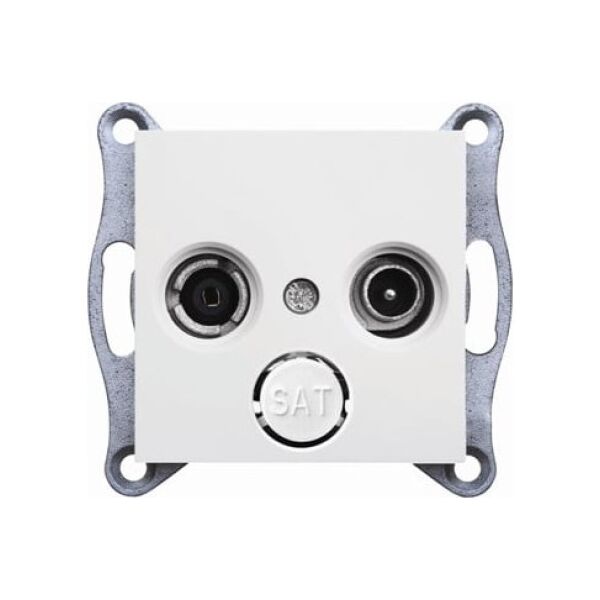 Hager Gniazdo antenowe LUMINA2 RTV końcowe białe - WL3010 3110945 8694407000699