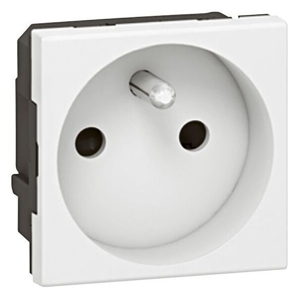 Legrand Gniazdo pojedyncze z/u MOSAIC 16A białe - 077113 3117133 3245060771133