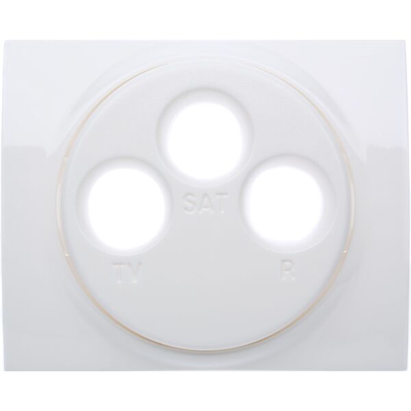 Legrand Plakietka gniazda RTV/SAT SISTENA LIFE arctic 771073 3117167 3245067710739