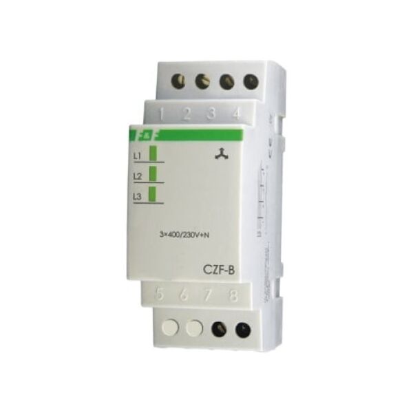 F&F Przekaźnik zaniku i asymetrii faz 10A 1Z 4sek 55V CZF-B 3118697 5908312593041