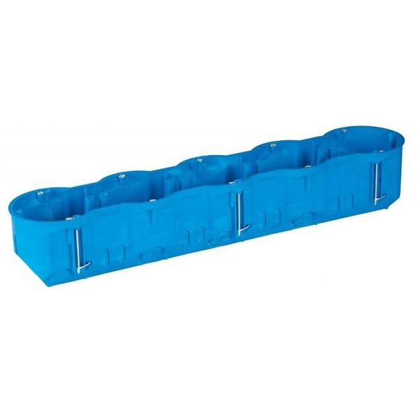 Simet Puszka podtynkowa 5-krotna P5x60D 60mm regips głęboka niebieska - 32099203 3114498 5907813219979