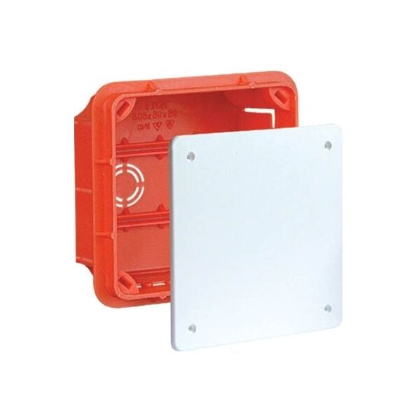 Elektro-Plast Puszka podtynkowa PP/T3 100x100x62mm pomarańczowa (11.3) 3113834 5903978376403