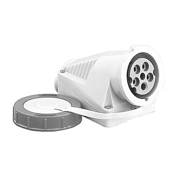 Polam Nakło Gniazdo stałe 32A 3P+N+Z IP67 izolowane 220/380V 2646-137 3115525 5900280803030