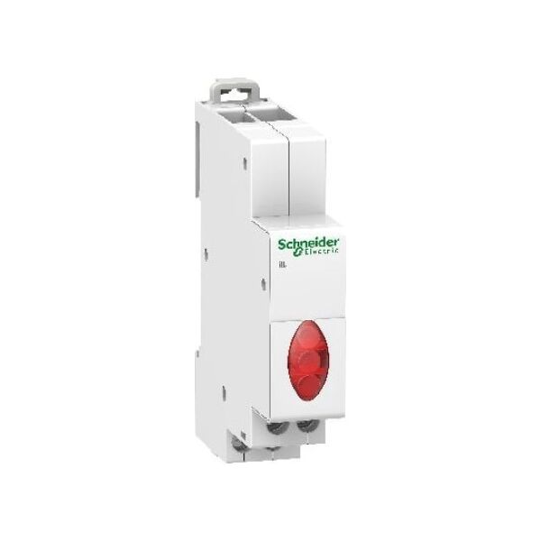 Schneider Lampka modułowa 3-fazowa czerwona 230-400V AC iIL A9E18327 3116853 3606480088391