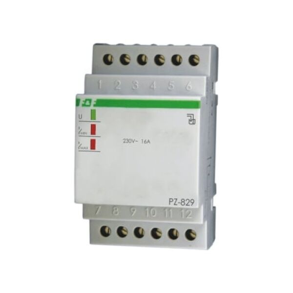 F&F Przekaźnik kontroli poziomu cieczy 16A 2P 1-100kOhm PZ-829 3118704 5908312596288