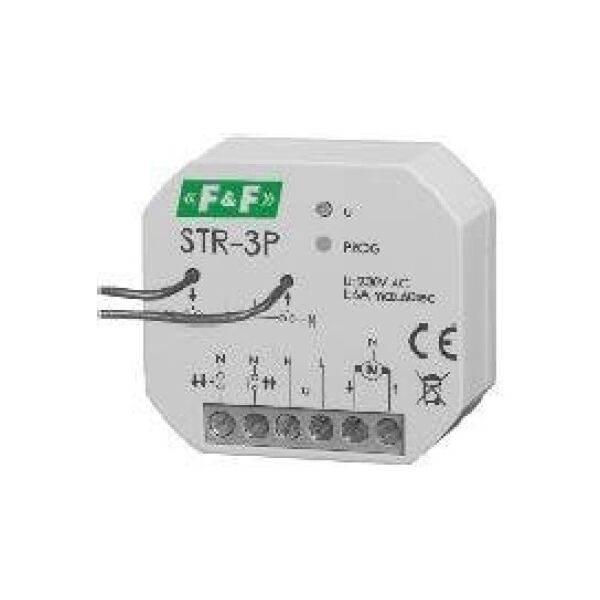 F&F Sterownik rolet do silników 230V AC STR-3P 3118766 5908312597834
