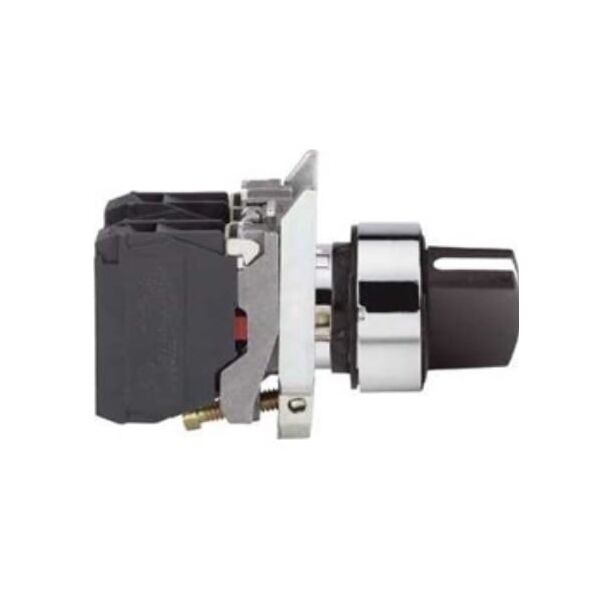 Schneider Electric Przełącznik 2 położeniowy pokrętło 22mm 1Z bez samopowrotu czarny XB4BD21 3116900 3389110887075