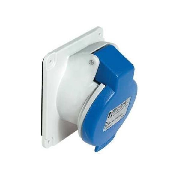 Schneider Gniazdo tablicowe 2P+Z 16A IP44 niebieskie PKF16F423 3116926 3303432033408