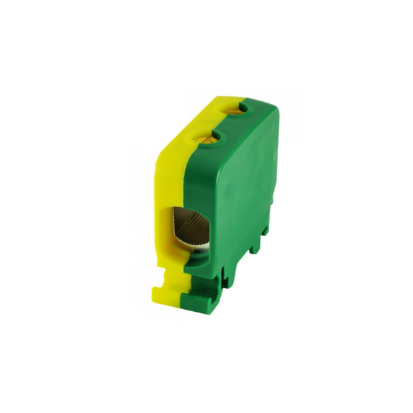 Simet Złączka szynowa AL-CU 1,5-50mm2 TS 35, gwintowana do przewodów ZGG żółto-zielona 1szt. 3136165 5907813217746