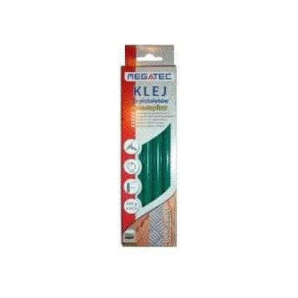Wkłady klejowe Megatec 11 mm x 200 mm zielone 5 szt. 0.1 kg Termik (BN1021C UN ZIE) 3136185 5904910102128