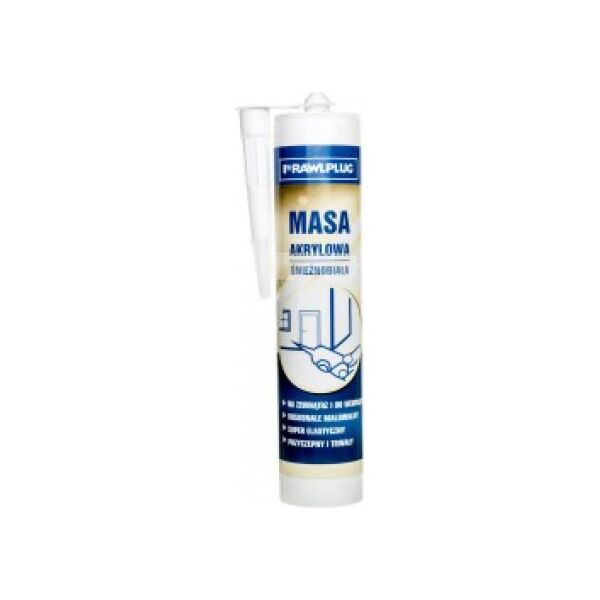 Koelner/Rawlplug Masa akrylowa biała 310ml 15szt. - R-SL-MA-02 3158191 5906675251370