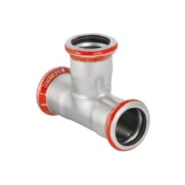 Geberit Trójnik równoprzelotowy MAPRESS C-STAHL 15mm 21002 3124790 4024723210023