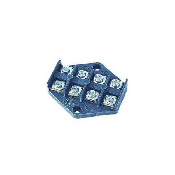 Płytka odgałęźna ZPT x 2,5mm2 4 tory czarna 83001007 3146317 5907813231193