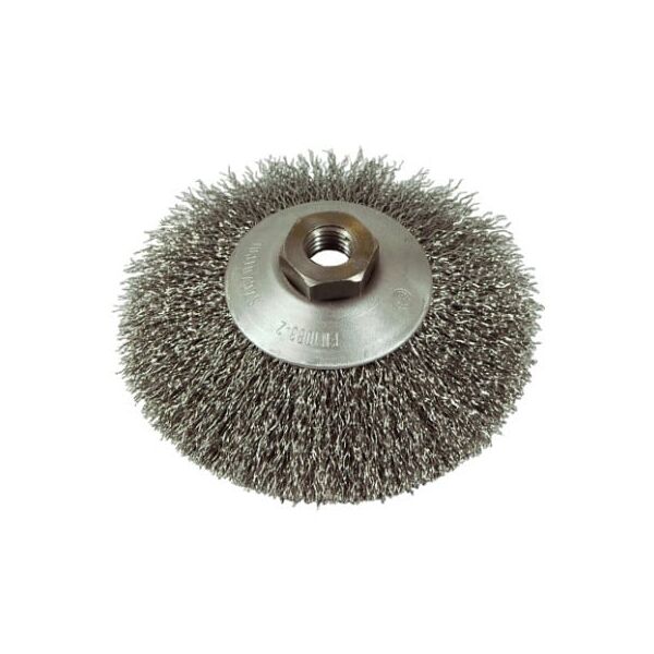 Szczotpol Szczotka tarczowo-kątowa fi100mm gwint M-14 - TK100 3150359 5903792240942