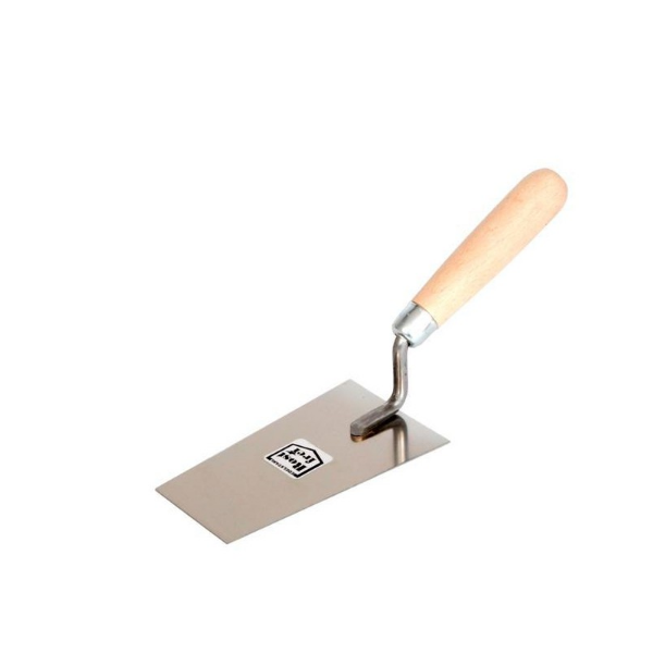 AWTools Kielnia trapezowa nierdzewna 140mm uchwyt drewniany AW30251 3172853 5902198742661