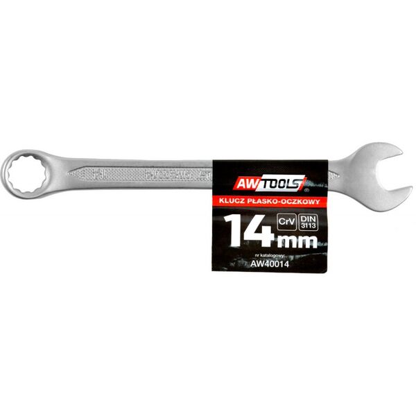 AWTools Klucz płasko-oczkowy 15mm (AW40015) 3172776 5902198743095