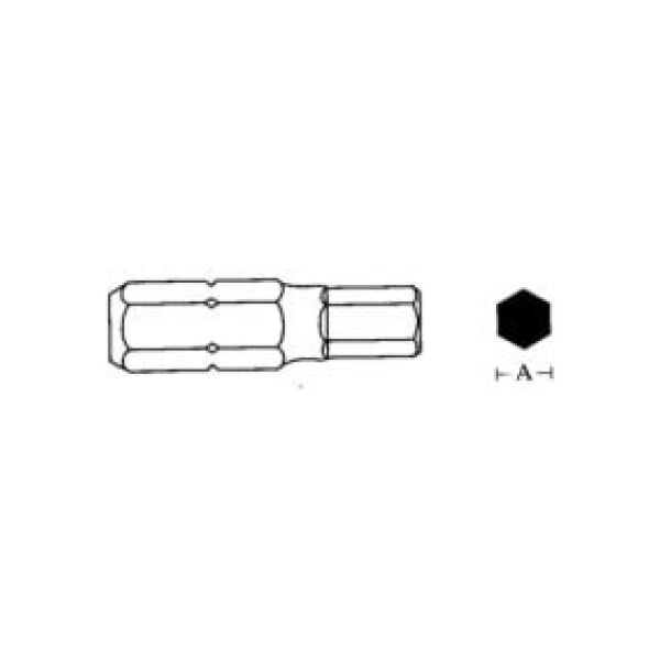 Jonnesway Końcówka ampulowa 8x75mm 6-kątna 10mm D175H80 3173522 4719152117806