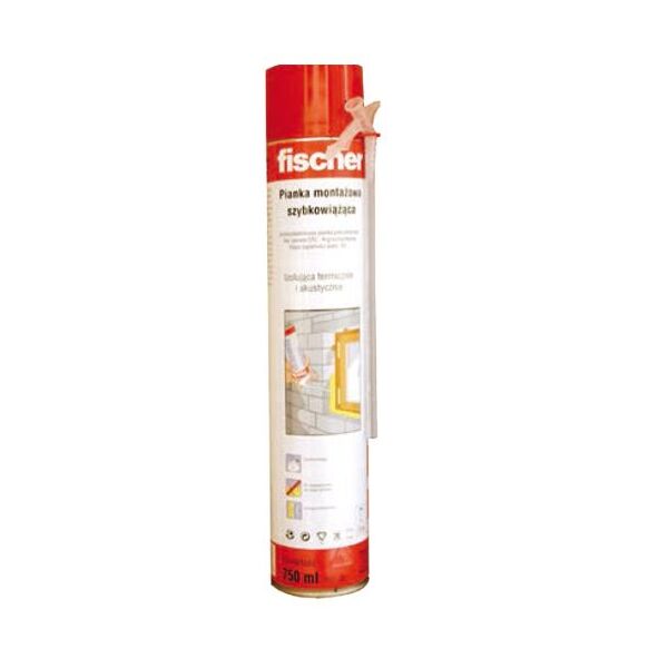 Fischer Piana montażowa rurkowa poliuretanowa letnia 0,75L (15228) 3186958 4006209152287