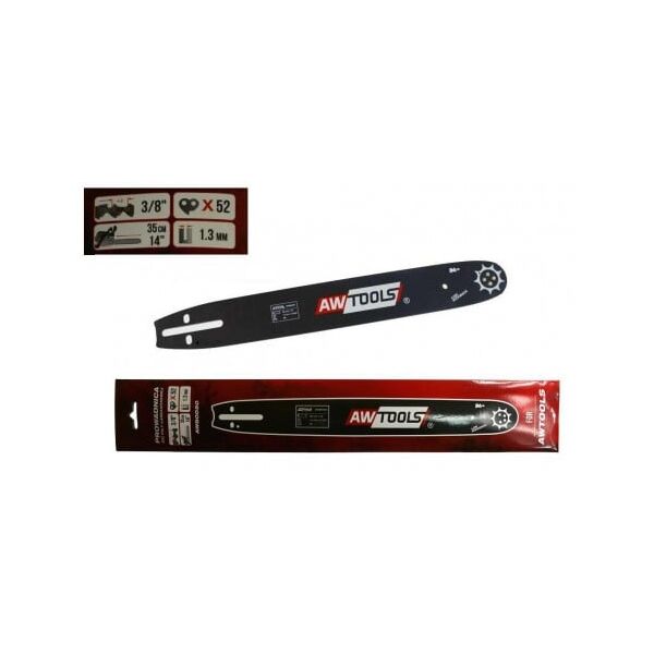 AWTools Prowadnica do piły 35cm 14" 1,3mm 0,050" 3/8" do CS450 (AW80050) 3184278 5902198742876