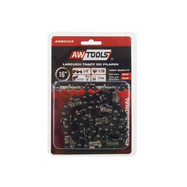 AWTools Łańcuch tnący do pilarki 40cm 3/8" 1,3mm 56-ogniw (AW80103) 3183586 5902198740575